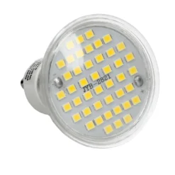 ECD Germany 20er Pack GU10 LED Spot 3W - AC 220-240V - 251 Lumen - Warmweiß 3000K - Aus Glas - A+ - Birne Lampe Strahler Leuchtmittel