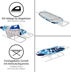 ONVAYA Tischbügelbrett | Mini Bügelbrett | Bügeltisch | Kleines, Platzsparendes Bügelbrett 15 ONVAYA Tischbügelbrett | Mini Bügelbrett | Bügeltisch | Kleines, Platzsparendes Bügelbrett -Haushaltswaren Store 92f53c2bbd65a12f7d9d67755d599e3e