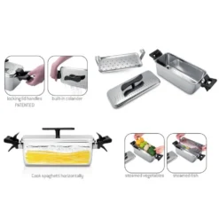 SPARGELTOPF Edelstahl Spaghettitopf Topf Mit Deckel Und Sieb SPARAGUS 18 SPARGELTOPF Edelstahl Spaghettitopf Topf Mit Deckel Und Sieb SPARAGUS -Haushaltswaren Store 945002cfb259ce3b5d4cc564bdc4fd7e