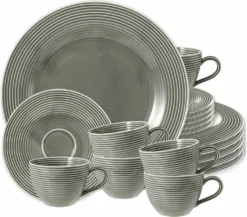 Seltmann Weiden Kaffeeservice Beat Grau Einfarbig/Relief Modern -Haushaltswaren Store 94d6f7aeb3788cb2c21edda9b76e90b2