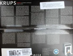 Krups EA891D Evidence Kaffeevollautomat - 2,3L, OLED-Bedienfeld Mit Touchcreen, Edelstahl-Kegelmahlwerk 1450W, Metall -Haushaltswaren Store 94e5a61b1acd7abbc23227a780c5dabf