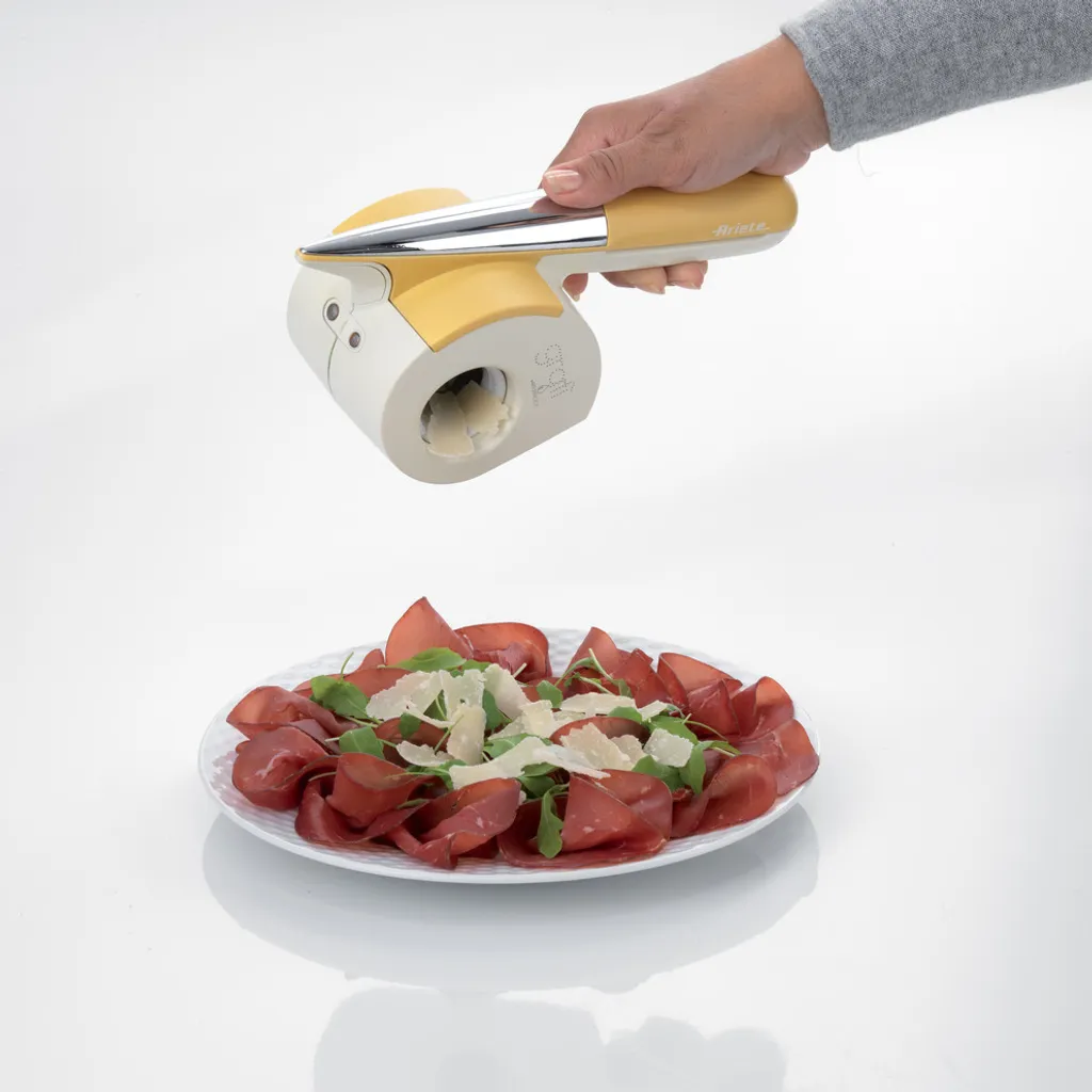 Ariete Elektrische Käse-/Schoko-/Nuss-Reibe GRATI Wasserdicht 7 Ariete Elektrische Käse-/Schoko-/Nuss-Reibe GRATI Wasserdicht – Bild 5