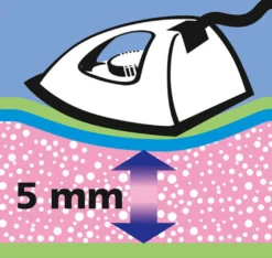 WENKO 1451018100, Ärmelbügelbrett, Baumwolle, Polyester, Trocken- & Dampfbügeleisen, Blau, Weiß, Bild, Blau, Weiß -Haushaltswaren Store 95017db0f20bd9903161136954948b1e