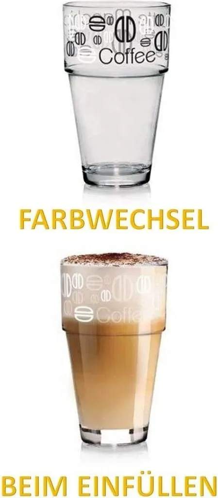 6er Set Latte Macchiato Glas 3 6er Set Latte Macchiato Glas