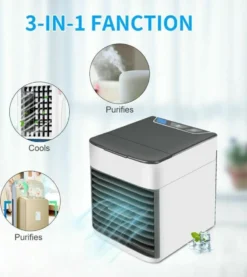 3 In1 Mini Luftkühler Klimageräte Klimaanlage Air Cooler Mobile Ventilator Befeuchter -Haushaltswaren Store 971dc679ee3fc2f771fc00a425581256