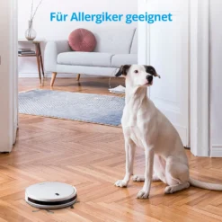 MEDION Saugroboter Mit Wischfunktion Und Systematischer Navigation P20 SW (Modell 2021, 2.000 Pa Saugkraft, Inkl. Fernbedienung, Ladestation, Tierhaar Allergiker Optimiert) -Haushaltswaren Store 987091a669d03298c8752ed76d9f6a30