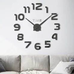 3D Wanduhren Wanduhr Groß Uhr Mute Decor Wandtattoo Modern Deko Geschenk Home Office Büro DIY Wohnwand Wohnzimmer Wand Decoration Design Schwarz Retoo 23 3D Wanduhren Wanduhr Groß Uhr Mute Decor Wandtattoo Modern Deko Geschenk Home Office Büro DIY Wohnwand Wohnzimmer Wand Decoration Design Schwarz Retoo -Haushaltswaren Store 9910463ef84c5ee5780aa786cbc31185
