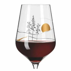 Herzkristall Rotweinglas #8 Von Christine Kordes -Haushaltswaren Store 99cc272323840e38e1be8bf593bb8d22