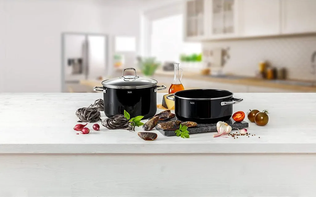 Silit Elegance Line Stielkasserolle 16 Cm, Ohne Deckel, Schmortopf 1,3l, Induktion Kochtopf Klein, Silargan Funktionskeramik 5 Silit Elegance Line Stielkasserolle 16 Cm, Ohne Deckel, Schmortopf 1,3l, Induktion Kochtopf Klein, Silargan Funktionskeramik – Bild 3