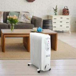 Bituxx Elektrischer Ölradiator 2500 Watt 11 Rippen MS-18807 -Haushaltswaren Store 9a29666a422ec19a2ac368d2004d75c1