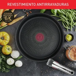 Tefal Topfset INGENIO Emotion Kochgeschirr, 22 Tlg, Topfset & Pfannenset, Wok, Pfanne , Edelstahl 18/10, Töpfe Und Pfannen Set, Kochtopf Kochtöpfe Für Induktionsherd Geeignet, Mit Deckel Abnehmbarer Griff -Haushaltswaren Store 9a874a8f4aff2eb135d5a3ab9955a33a