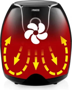 Princess Aerofryer XXL 1700 W 5,2 L Schwarz 32 Princess Aerofryer XXL 1700 W 5,2 L Schwarz -Haushaltswaren Store 9b36c3fea3aa22aad38798732b44c4d4