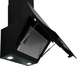 Respekta Dunstabzugshaube Schräghaube Wandhaube Kopffrei Glas 60 Cm Schwarz LED -Haushaltswaren Store 9b8d69a3144607d7e42ce57652149ead