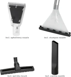 Clatronic® Nass Trockensauger Inkl. Gebläs- U. Shampoo-Funktion, Staubsauger Mit 2-fach Filtersystem, 20L Tankvolumen, Perfekt Als Polsterreiniger O. Teppichreiniger, 1200W - BSS 1309 -Haushaltswaren Store 9bdf60fb32e835f6d69be920ac90be15