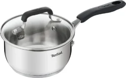 Tefal G7155S14 Cook&Cool Edelstahl Topfset 5-teilig Mit Glasdeckel Inkl. 28 Cm Bratpfanne Mit ThermoSpot, Für Alle Herdarten -Haushaltswaren Store 9beaaea8e19c0804caf5bd81893a09ba