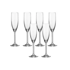 Leonardo 063314 Sektglas Set Daily 6-teilig -Haushaltswaren Store 9d180c8af2d0f49518860c9b19203bfd