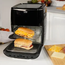 Starlyf® Air Oven XXL – 12 Liter Heißluftfriteuse Mit 10 Programmen Und Rotisserie-Funktion, Drehspieß, LED Display Mit Touch Screen, 1700 Watt , Ohne ÖL - Airfryer, Heißluft, Fritteuse, Heißluftofen, Backofen, Dehydrator, Grill 26 Starlyf® Air Oven XXL – 12 Liter Heißluftfriteuse Mit 10 Programmen Und Rotisserie-Funktion, Drehspieß, LED Display Mit Touch Screen, 1700 Watt , Ohne ÖL - Airfryer, Heißluft, Fritteuse, Heißluftofen, Backofen, Dehydrator, Grill -Haushaltswaren Store 9dbaf8c831b7cb3b3e8e75c68fa82fca