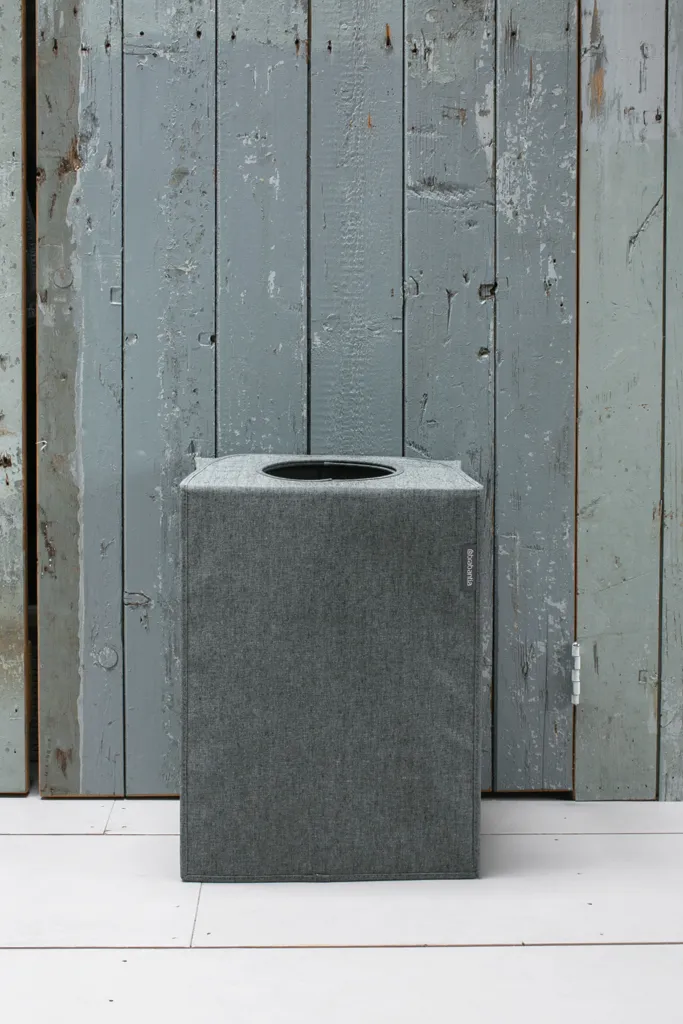 Brabantia Wäschekorbtasche 55 L Faltbar Schwarz 9 Brabantia Wäschekorbtasche 55 L Faltbar Schwarz – Bild 7