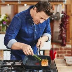 Tefal E21141 Jamie Oliver Premium Induction Grillpfanne 30cm -Haushaltswaren Store 9eb73dd6ad0127798fd0e410d9128db9