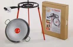 'Vaello' Set: Gasbrenner 40cm, Ständer & Paellapfanne, Welcher Gasanschluß ?:Deutsch (DE / AT) -Haushaltswaren Store 9ecc6ea8071559418fe0156c77ae5489