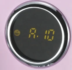 Melissa 16330130 Retro Mikrowelle/1000 Watt/23 Liter Garraum,Design Mikrowelle Mit Grill/Rosa Pink -Haushaltswaren Store 9edacf1cd8736f4e0a6a00170bc28945