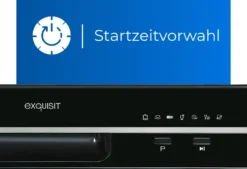 Exquisit Geschirrspüler GSP206-030F SchwarzPV | Tischgeschirrspüler | 6 Maßgedecke | Schwarz -Haushaltswaren Store a04ed276c07614393989417464093174