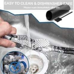 LOZAYI Knoblauchpresse,15,5 Cm Knoblauch- Und Ingwerpresse Mit Ergonomischem Griff Aus Zinklegierung, Praktischer, Rostfrei Und Leicht Zu Reinigen, -Haushaltswaren Store a21411895ba25c1256614563e0ef64a8