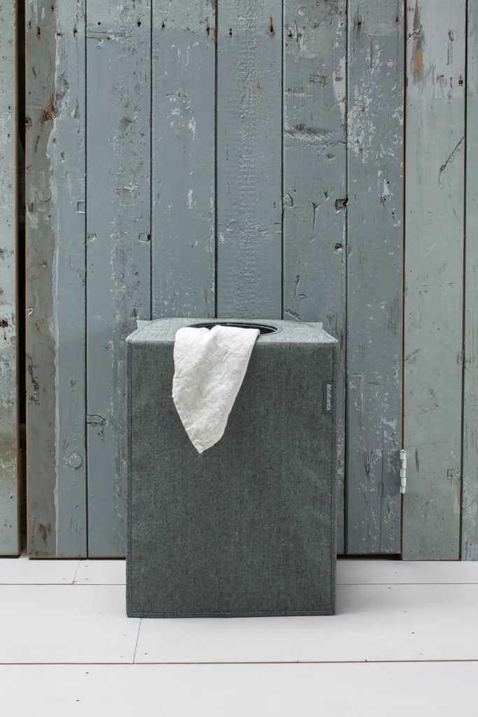 Brabantia Wäschekorbtasche 55 L Faltbar Schwarz 10 Brabantia Wäschekorbtasche 55 L Faltbar Schwarz – Bild 8