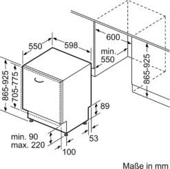 Neff S257EAX36E N 70 XXL-Vollintegrierter Geschirrspüler, 13 Maßgedecke, 60cm -Haushaltswaren Store a3b2187703acb7309e5dacee42af3c2a