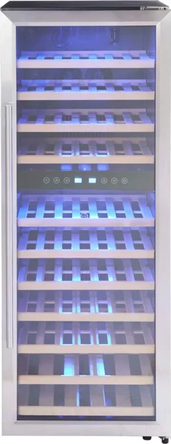 PKM Weinkühlschrank Weintemperierschrank Weinkühler WKS 72B - 197 L 73 Flaschen -Haushaltswaren Store a40a88fe6a16a3ade0bfde18934839ff