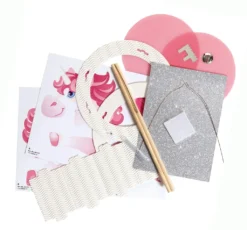 Folia Laternen-Bastelset "Einhorn" -Haushaltswaren Store a47a92ba17dc384b5d4bc4236c2670d8