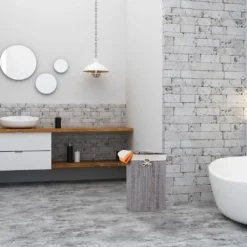 Relaxdays Bambus Wäschekorb Oval -Haushaltswaren Store a5e4bd69ff3f36951d9e32a519799498