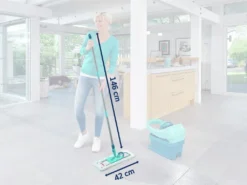 Leifheit Bodenwischer Profi XL Micro Duo -Haushaltswaren Store a670813686a9e30ce8c6dba27f628896