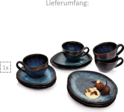 Sänger Kaffeeservice Set Tokio 12 Teilig -Haushaltswaren Store a7d98e2e1bce086bbc7cce14af1a9dae