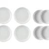 Set 8-tlg. - Trend Weiß - Thomas - 4 X Speiseteller + 4 X Frühstücksteller -Haushaltswaren Store a7f52321b13829375de7e173e181896f