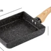 Artcome Japanische Omelettpfanne, Tamagoyaki, Eierpfanne, Rechteckige Mini-Bratpfanne Mit Silikonspatel Und Bürste, Schwarze Platte (schwarz) -Haushaltswaren Store a84ffd3f424faeaa938d43d80a17940e 2