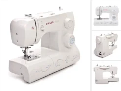 Singer Nähmaschine Talent F 3323 75W Weiß -Haushaltswaren Store a86cd1c1a239f59788f6792ab5aabadb