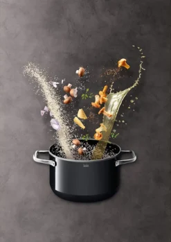 Silit Elegance Line Kochtopf Groß, 24 Cm, Glasdeckel, Bratentopf 4,4l, Topf Induktion, Silargan Funktionskeramik -Haushaltswaren Store a88d225fe0dd3607044c6033a2a5a57a