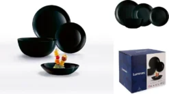 Geschirr Luminarc 9311622 Schwarz Gehärtetes Glas (19 Pcs) -Haushaltswaren Store aa22e58097d5b006acbf27a2a292fef5