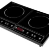 Topmatic DIP.4200.2 Doppel-Induktionskochfeld Induktion Kochplatten Herd 2000W+1400W Schwarz Reise Camping Kocher Herdplatte Kochfeld -Haushaltswaren Store aa62751836263c2f6f230d03fe5ad9e2