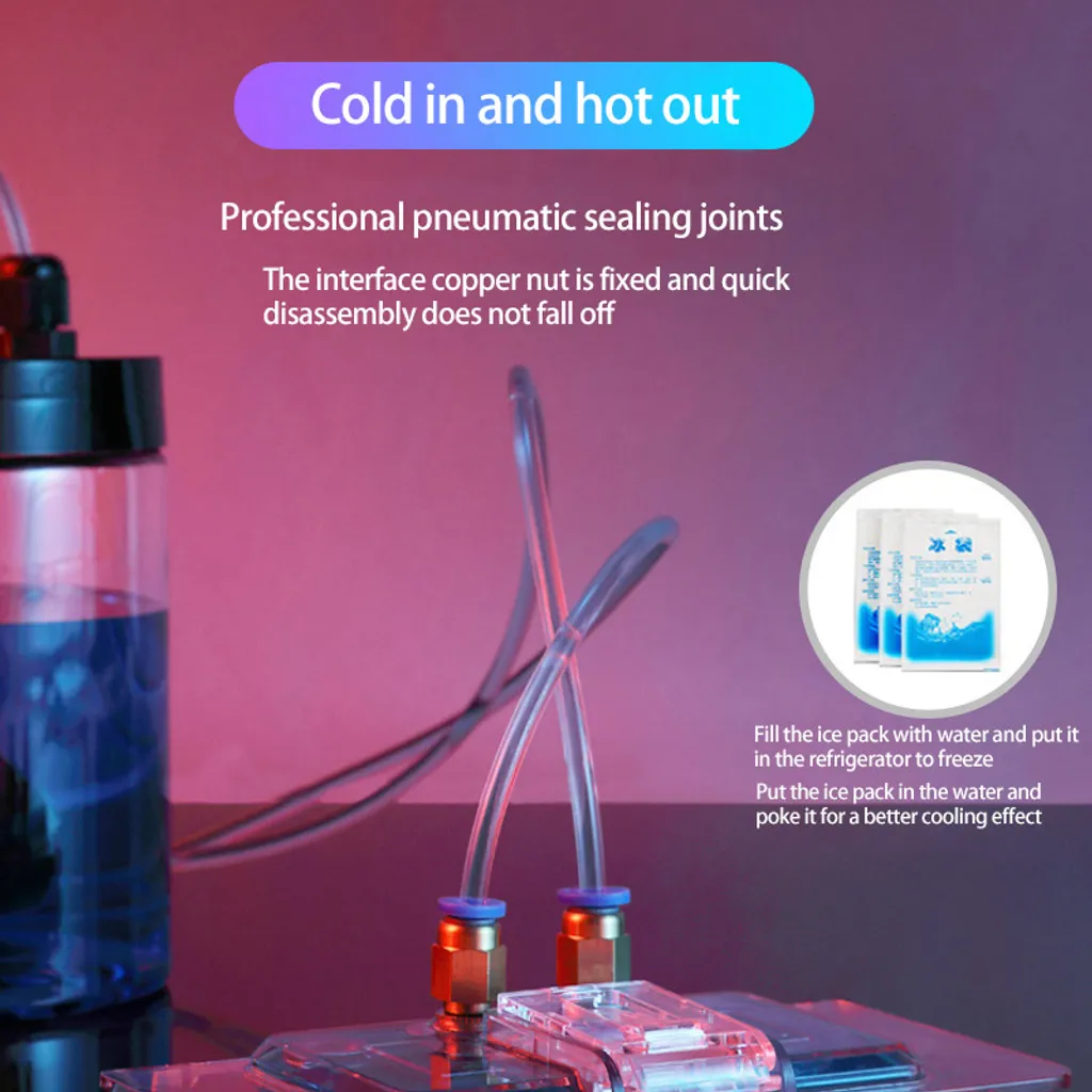 Universal Handy Wasserkühlung Kühler Gaming Phone Wasserkühler Einstellbarer Tragbarer Lüfterhalter 12 Universal Handy Wasserkühlung Kühler Gaming Phone Wasserkühler Einstellbarer Tragbarer Lüfterhalter – Bild 10