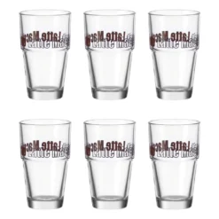 LEONARDO 043399 'Solo' Leonardo 043399 Latte Macchiato Becher 'Solo' 400ml, Glas, H 14cm, Transparent (6er Pack) -Haushaltswaren Store ab77344e5b3442572b3aa3d12f70e2a6