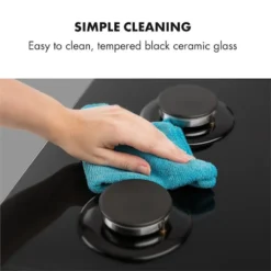 Klarstein Gasherd Einbau-Gaskochfeld - Sabaf-Brenner - Gaskochfeld Für Propan/Erdgas - Gasherd Kochfeld Einbau Gasherd - Glaskeramik - 2-Flammig - 30cm - Schwarz Einbau Gas Kochfeld Gasherd 2 Platten Kochfelder Herdplatte Kochplatte Einbaukochfeld -Haushaltswaren Store abb3fb9b9eebea6b864b5a37a142d88f