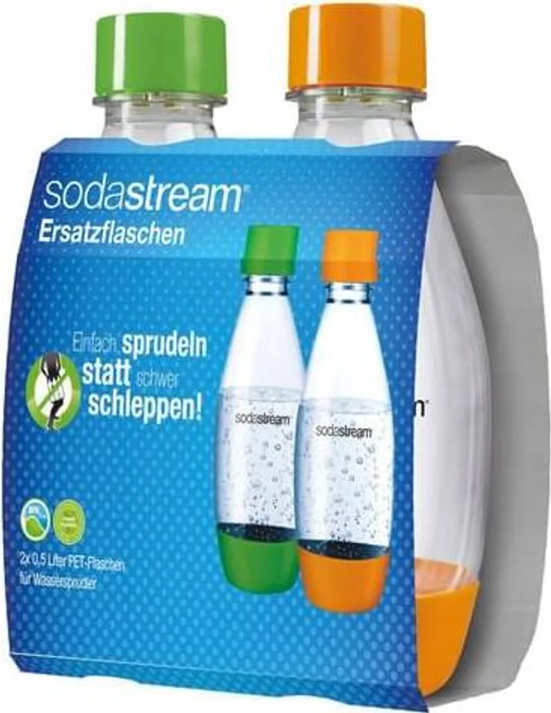SodaStream SC PET Flasche Duopack Tropfenform 7 SodaStream SC PET Flasche Duopack Tropfenform – Bild 5