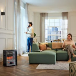 Qlima Heizofen R 8128S C-2 Edelstahl Schwarz 5,2 L -Haushaltswaren Store aca0db58fb4c82d1b9872f81334a34bb