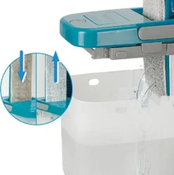 LIVINGTON Everclean Mop Mit Frischwasserpumpe | Bodenwischer Set Mit 2 Mikrofaserpads Und Eimer | Geeignet Für Alle Arten Von Böden Und Oberflächen | Das Original Aus Dem TV 12 LIVINGTON Everclean Mop Mit Frischwasserpumpe | Bodenwischer Set Mit 2 Mikrofaserpads Und Eimer | Geeignet Für Alle Arten Von Böden Und Oberflächen | Das Original Aus Dem TV -Haushaltswaren Store acae3602f8f800c7dd461a35084d76a5