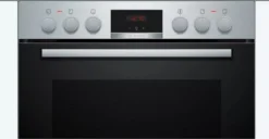 Bosch Serie 4 Einbau-Herd Edelstahl HEA513BS2 -Haushaltswaren Store ad790aeb09dd39a99e72f0443931c28f