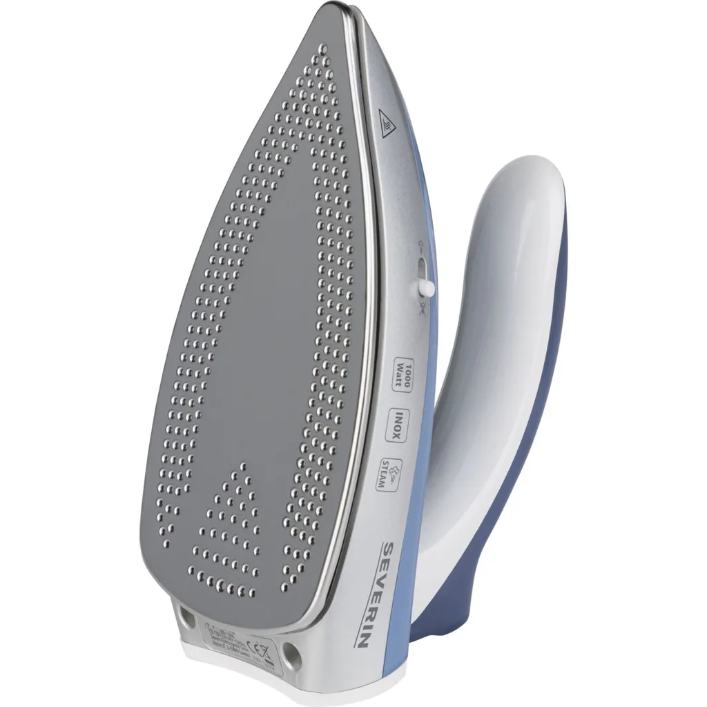 SEVERIN Reise-Dampfbügeleisen BA 3234 Silber / Blau 6 SEVERIN Reise-Dampfbügeleisen BA 3234 Silber / Blau – Bild 4