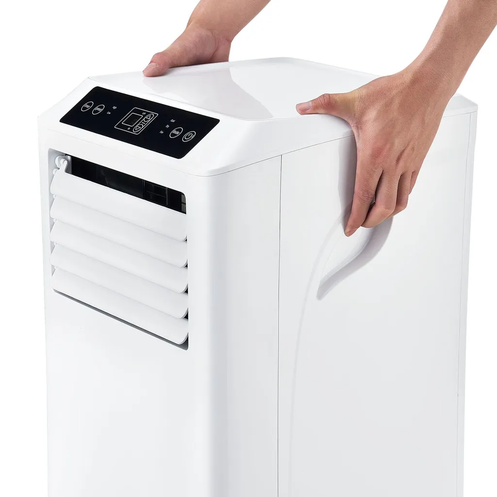 Juskys Lokale Klimaanlage MK950W2 Mit Fernbedienung & Timer - 9000 BTU – 3in1 Klimagerät Zur Kühlung, Ventilation, Entfeuchtung - Energieklasse A 13 Juskys Lokale Klimaanlage MK950W2 Mit Fernbedienung & Timer - 9000 BTU – 3in1 Klimagerät Zur Kühlung, Ventilation, Entfeuchtung - Energieklasse A – Bild 11