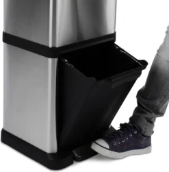 Mülleimer James Trennsystem Mit 3 Kammern -Haushaltswaren Store ae8a25ddedde6313def35d22abb4b8ae